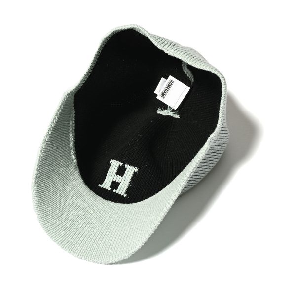 HOMEGAME - H LOGO COTTON KNIT BASEBALL CAP Lt.BLU【HG241414】 For Cheap