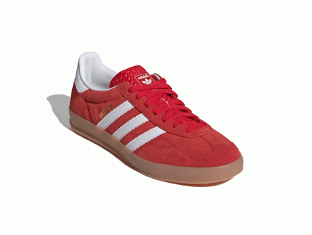 adidas GAZELLE INDOOR W  Better Scarlet Cloud White  アディダス ガゼル インドア  ベタースカーレット クラウドホワイト  【JI2063】 For Sale