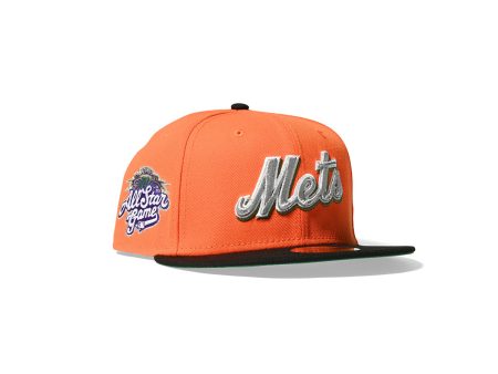 NEW ERA New York Mets - 59FIFTY CO 2002 ASG RUSH ORANGE BLACK【70833529】 on Sale