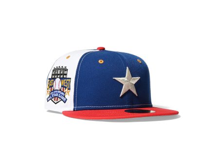 NEW ERA NEGRO LEAGUE - 59FIFTY 75TH ANV ASG CO WHITE RED BLUE【70847089】 Fashion