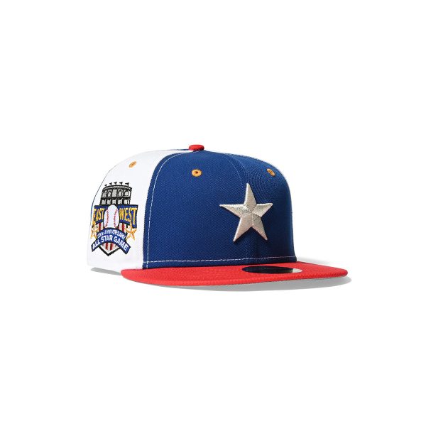 NEW ERA NEGRO LEAGUE - 59FIFTY 75TH ANV ASG CO WHITE RED BLUE【70847089】 Fashion