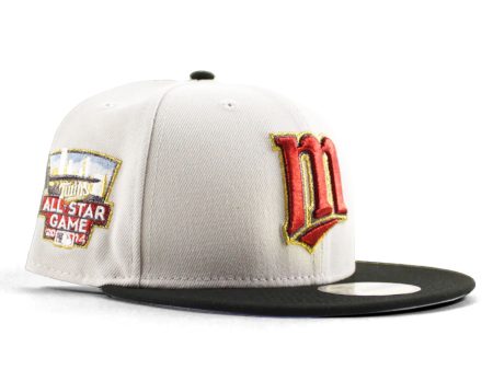 NEW ERA Minnesota Twins - 59FIFTY 2014 ASG STONE BLACK Hot on Sale