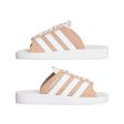 Adidas ガゼル ビーチスライド GAZELLE BEACH SLIDES W MAGIC BEIGE FTWWHT FTWWHT マジックベージュ フットウェアホワイト フットウェアホワイト【JQ7422】 on Sale