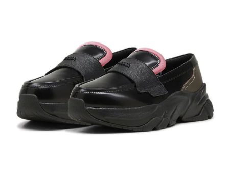 PUMA プーマ LOAFYR INT WMNS BLACK【398522-01】 Online Sale