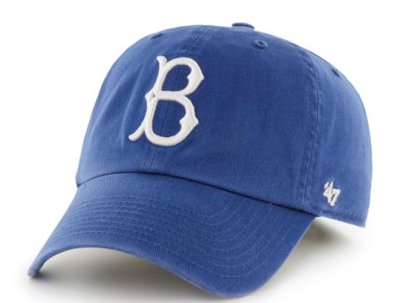 ’47 BRAND Brooklyn Dodgers - Cooperstown  47 CLEAN UP Royal【RGW12GWS】 For Discount