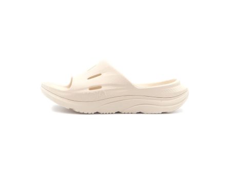 HOKA [ホカ]  U ORA RECOVERY SLIDE 3  VANILLA VANILLA  オラ リカバリー スライド ３ バニラ バニラ 【1135061-VLV】 on Sale