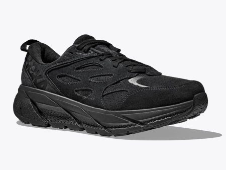 HOKA [ホカ]   CLIFTON L SUEDE クリフトン L スエード BLACK×BLACK ブラック×ブラック 【1122571-BBLC】 Online Hot Sale