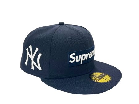 SUPREME × NEW ERA New York Yankees - MLB TEAMS BOX LOGO CAP YANKEES Online