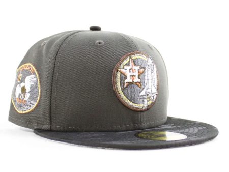 NEW ERA Houston Astros - 59FIFTY APOLLO 11 PEWTER JAQUARD TONAL CM Online