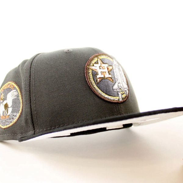 NEW ERA Houston Astros - 59FIFTY APOLLO 11 PEWTER JAQUARD TONAL CM Online