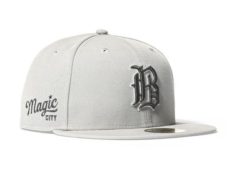 NEW ERA Birmingham Barons - 59FIFTY GRAY【70826695】 Cheap