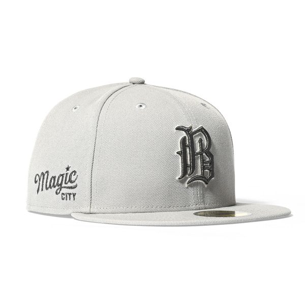 NEW ERA Birmingham Barons - 59FIFTY GRAY【70826695】 Cheap