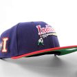 NEW ERA Kinston Indians - 59FIFTY INDIANS PATCH NAVY SCARLET For Sale