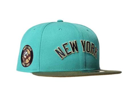 NEW ERA New York Yankees - 59FIFTY 50TH TEAL NOLIVE【70827100】 Fashion