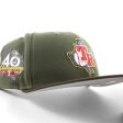 NEW ERA Texas Rangers - 59FIFTY 40TH ANV OLIVE GREEN WALNUT For Cheap