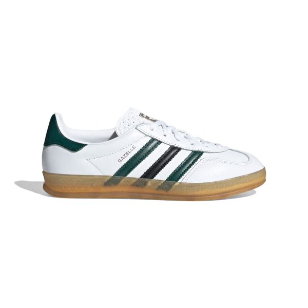 adidas GAZELLE INDOOR W FTWWHT CGRN アディダス ガゼル インドア W フットウェアホワイト 【IE2957】 Fashion