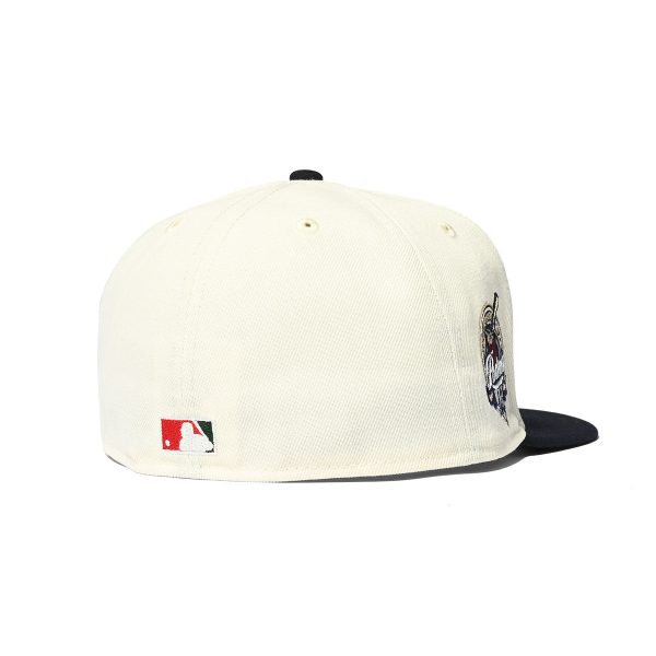 NEW ERA San Diego Padres - CLUB LOGO 40th ANV 59FIFTY CHROME NAVY【70782924】 Online Sale