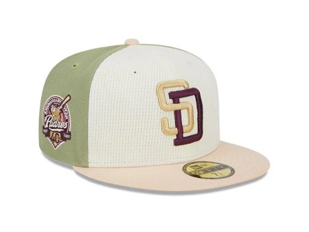 NEW ERA San Diego Padres - 59FIFTY Thermal Front 40TH WH P.GRE P.BEI【14132552】 For Cheap