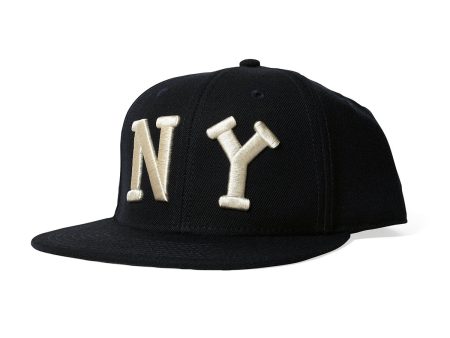 AMERICAN NEEDLE Archive 400 - NY Black Yankees【21006BNBY】 Sale