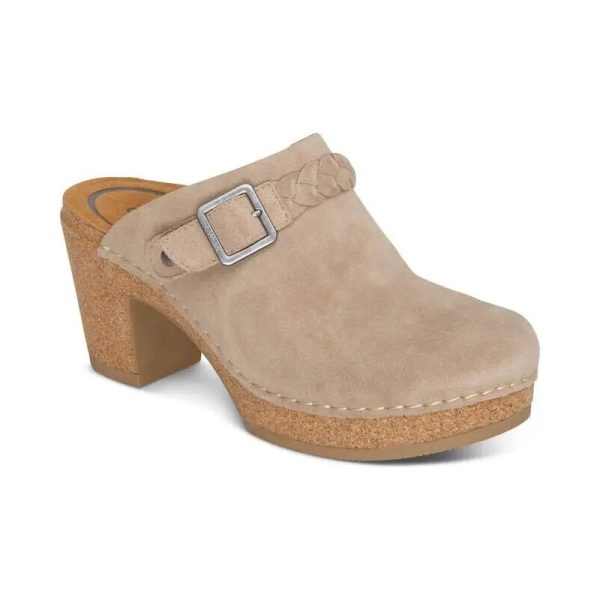 Corey Clog - Taupe on Sale