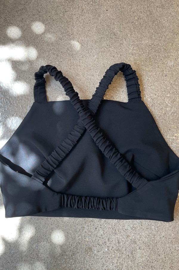 Bungee Strap Bralette in Black Supply