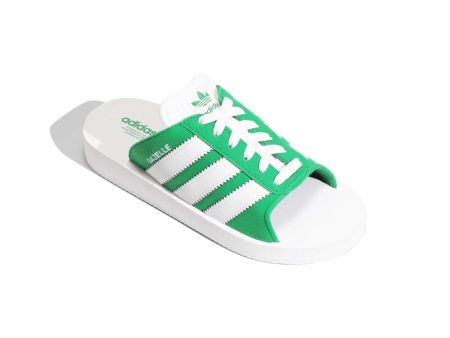 adidas GAZELLE BEACH W GREEN FTWWHT アディダス ガゼル ビーチ W グリーン フットウェアホワイト【JQ7426】 on Sale