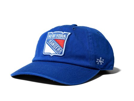 AMERICAN NEEDLE Ballpark Blue Line - New York Rangers【SMU674ANYR】 Discount