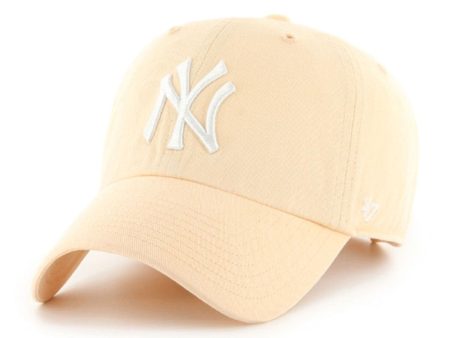 ’47 BRAND New York Yankees - ’47 CLEAN UP Apricot【NLRGW17GWS】 Fashion