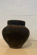 Antique Black Clay Vessel For Discount