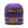 Mitchell＆Ness - LALPURP F NBA GAME ON KNIT HMG LAKERS【HCFK5818】 on Sale