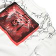 APACHE アパッチ ”NIGHTMARE” (RED) TEE WHITE RED ナイトメアTシャツ ホワイト レッド【APT24060301】 on Sale