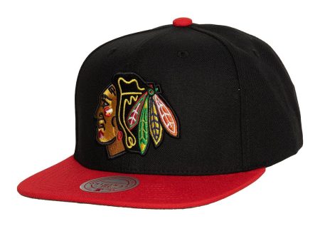 MITCHELL & NESS NHL TEAM 2 TONE 2.0 SNAPBACK BLACKHAWKS【HHSS5367】 Supply