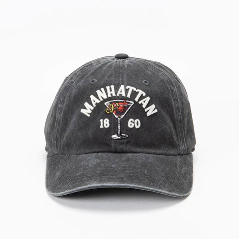 AMERICAN NEEDLE BLK BALLPARK CAP - COCKTAIL MANHATTAN 【44740AMANHAT】 Online