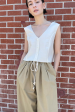 Drawstring Pant in Khaki (Sold Out) Sale