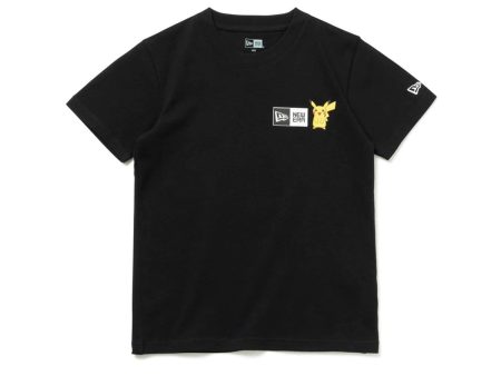 【Kids】NEW ERA × POKEMON - SS CT TEE PKMN PIK EEVFRI BLK【14124542】 Supply