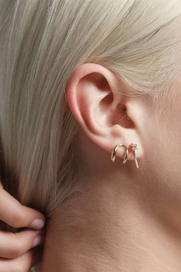 Twin Tusk Earrings Online Hot Sale