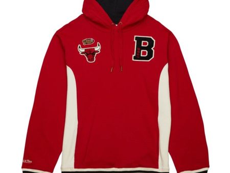 MITCHELL & NESS Chicago Bulls - NBA TEAM LEGACY FRENCH TERRY HOODY BULLS【FPHD5513】 Cheap