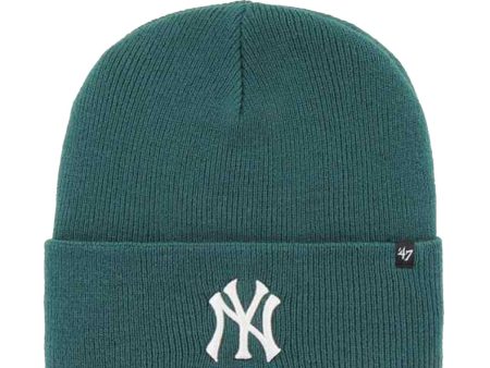 ’47 BRAND Yankees Haymaker  47 Cuff Knit Pacific Green【HYMKR17ACE】 Hot on Sale