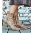 Ace Boot - Tan Rustic White on Sale