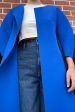 Blue Front Cloud Jacket in Blue Black For Cheap