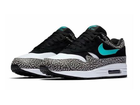 atmos × NIKE AIR MAX 1 PREMIUM RETRO (MEDIUM GREY CLEAR JADE) アトモス × ナイキ エアマックス1 プレミアム レトロ エレファント【908366-001】 For Cheap