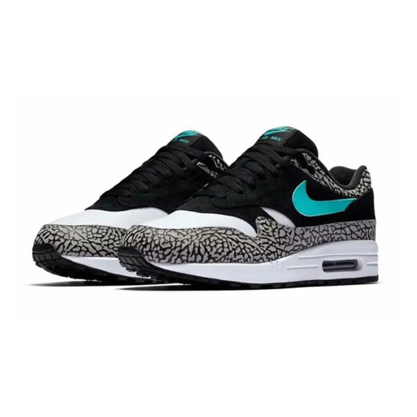 atmos × NIKE AIR MAX 1 PREMIUM RETRO (MEDIUM GREY CLEAR JADE) アトモス × ナイキ エアマックス1 プレミアム レトロ エレファント【908366-001】 For Cheap