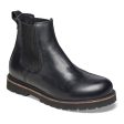 Highwood Slip On Men Leather Boot - Black on Sale