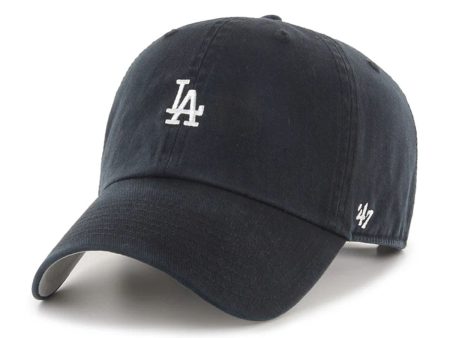 ’47 BRAND Los Angeles Dodgers - Baserunner  47 CLEAN UP BLACK【BSRNR12GWS】 For Cheap