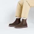 Highwood Slip On Men Suede Leather Boot - Mocha Online now