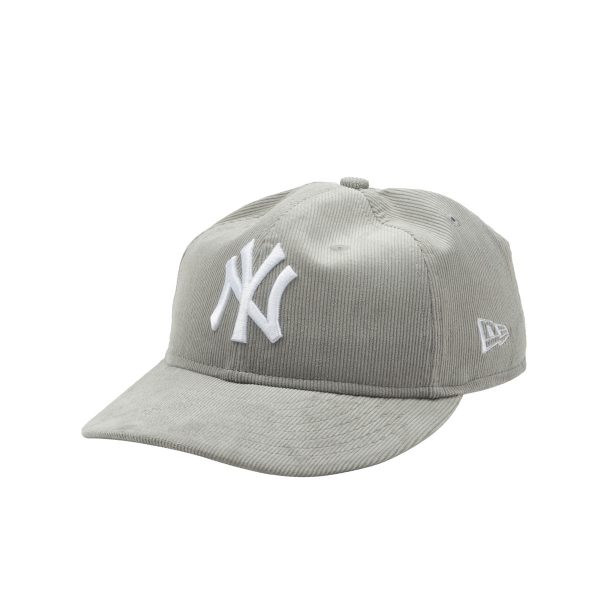 NEW ERA New York Yankees - 9FIFTY MLB CORDUROY GRAY【3946778】 Online Sale