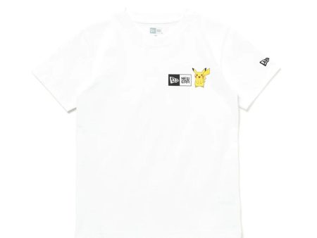 【Kids】NEW ERA × POKEMON - SS CT TEE PKMN PIK EEVFRI WHI【14124541】 For Discount