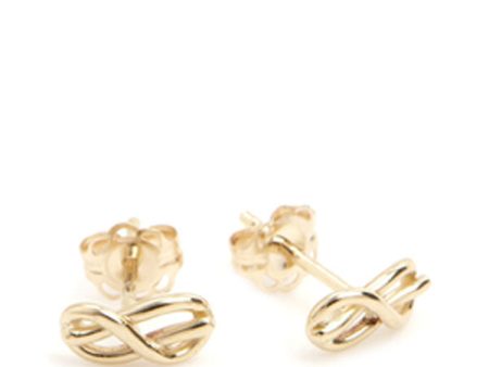 14K Knot Earrings Cheap