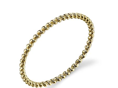 14K Rope Ring Online Hot Sale