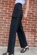 Holt Cargo Trousers in Black (Sold Out) Online Hot Sale